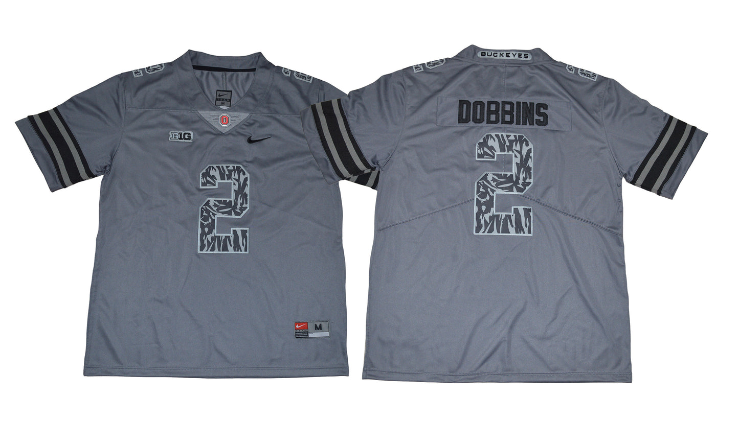 J.K Dobbins #2 17 Carbon Gray