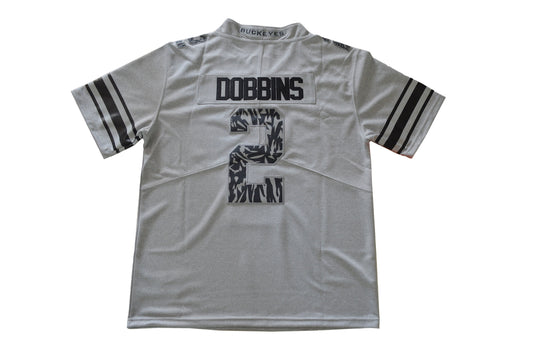 J.K Dobbins #2 17 Light Carbon Gray 1
