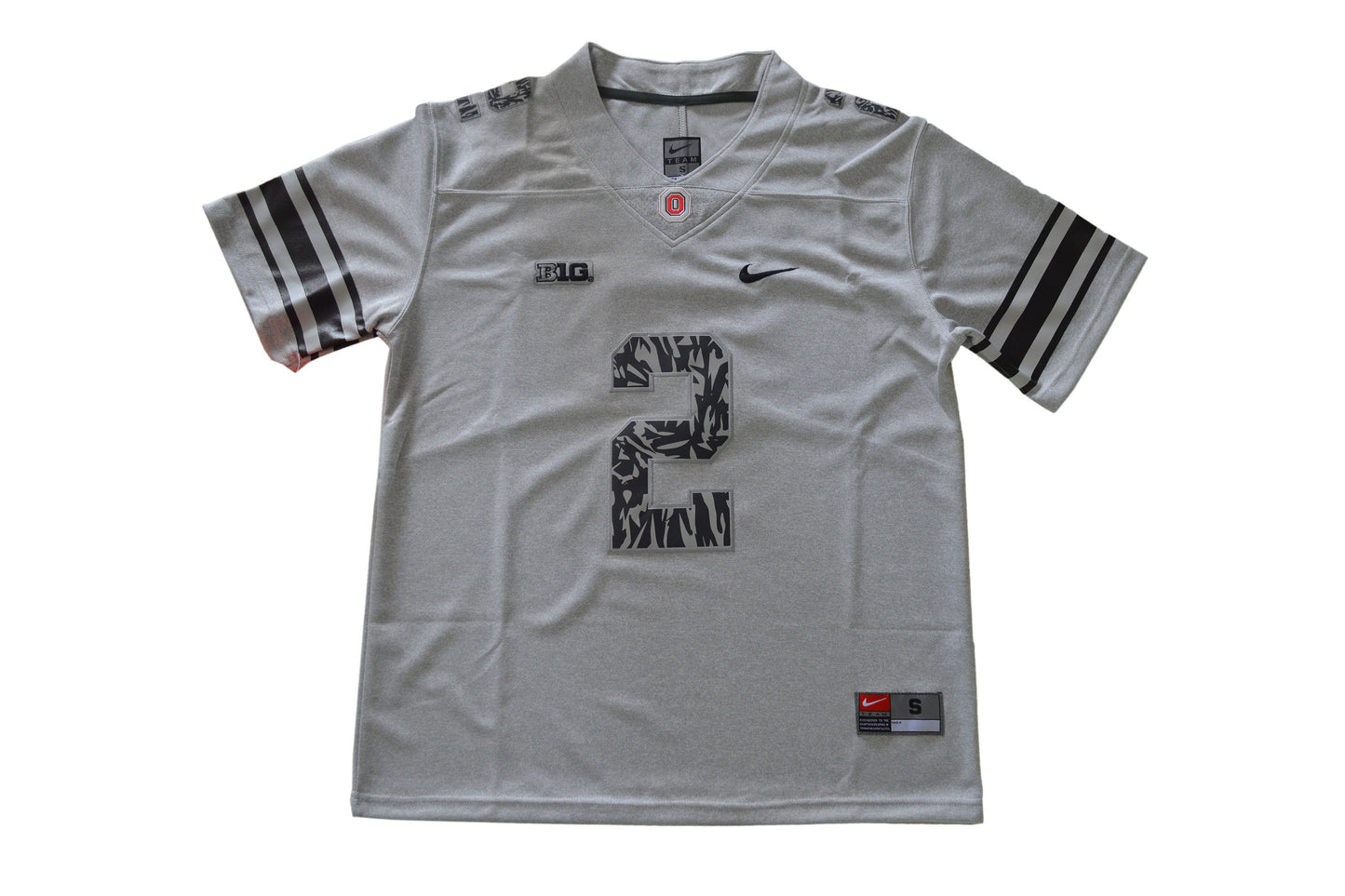 J.K Dobbins #2 17 Light Carbon Gray 2