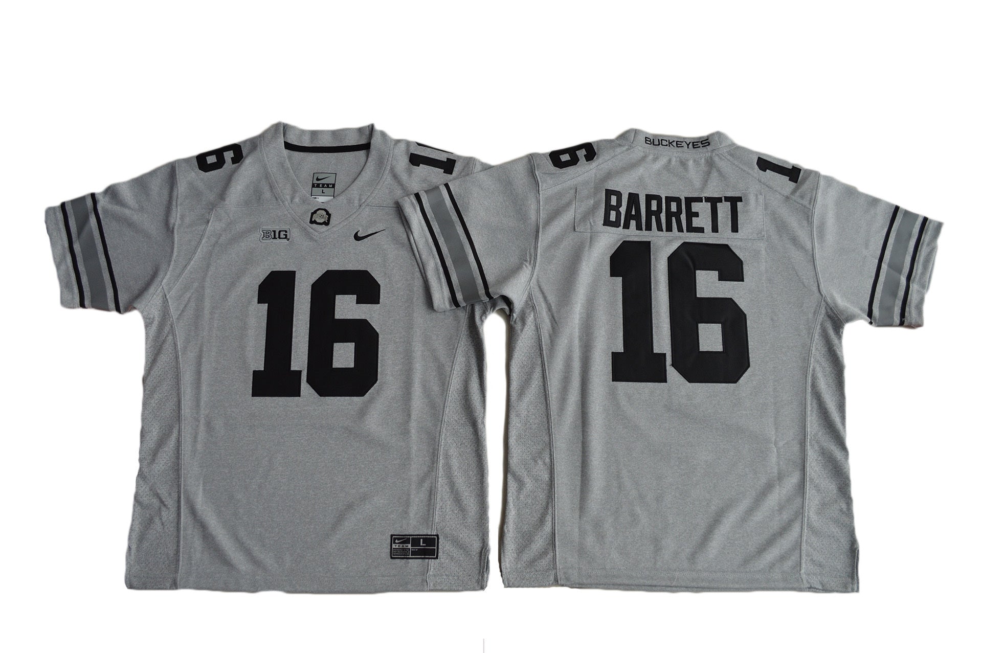 J.T. Barrett 16 Youth Carbon Gray V2