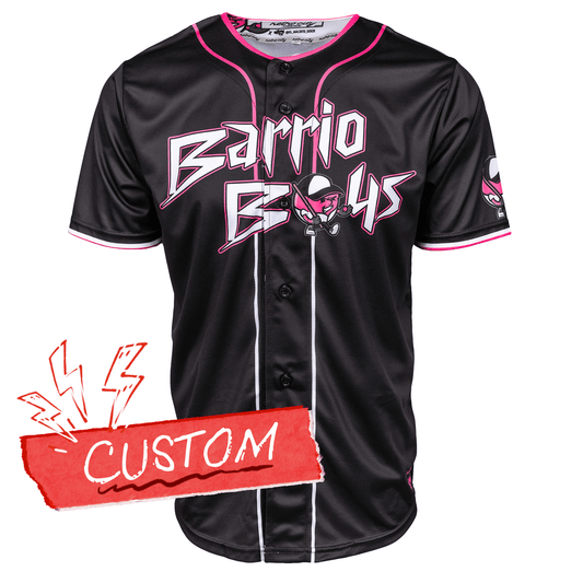 Barrio Boys Seamhead Baseball League Jersey (Away) *CUSTOM*