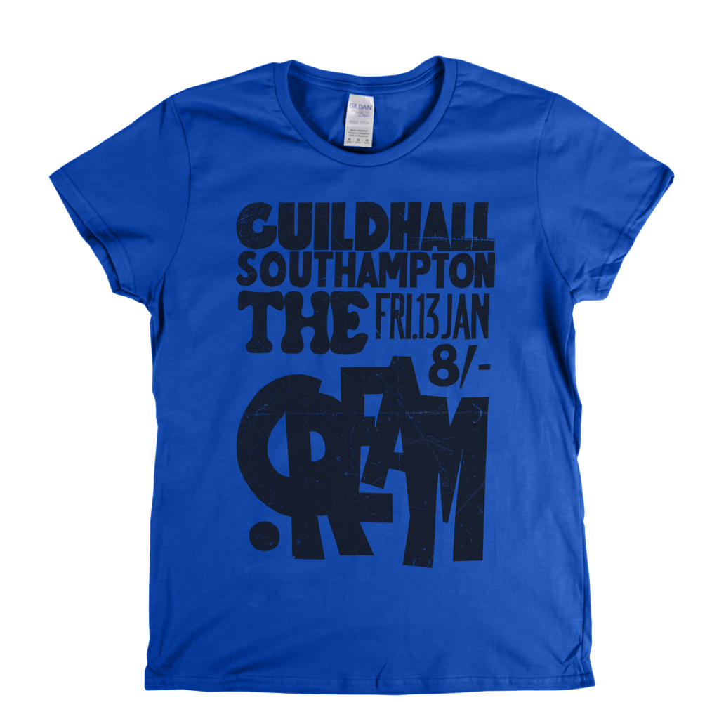 Cream Guildhall Poster Womens T-Shirt