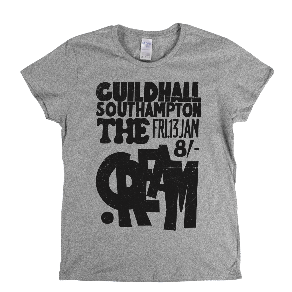 Cream Guildhall Poster Womens T-Shirt