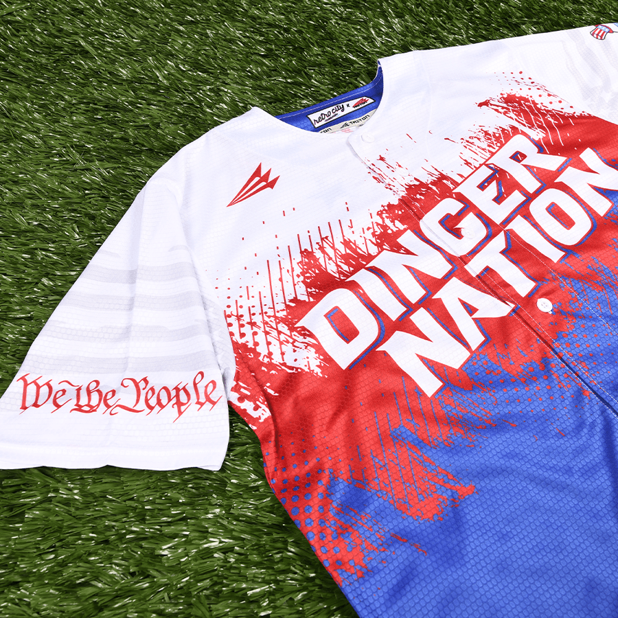 Dinger Nation Lifestyle Baseball Jersey *CUSTOM*