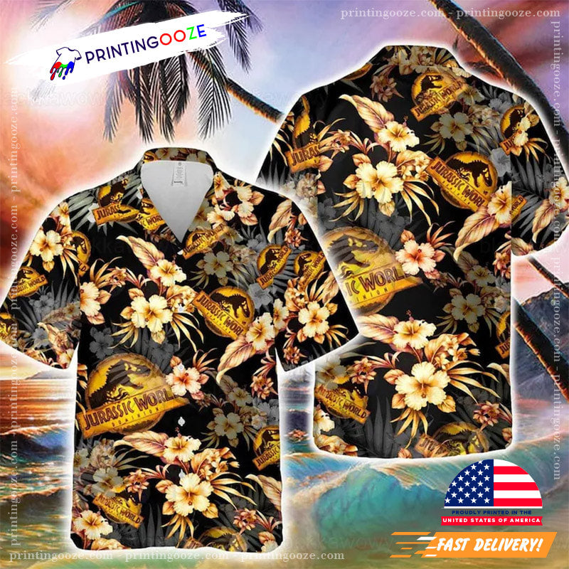 Jurassic World Hawaiian Shirt, Jurassic World Shirt