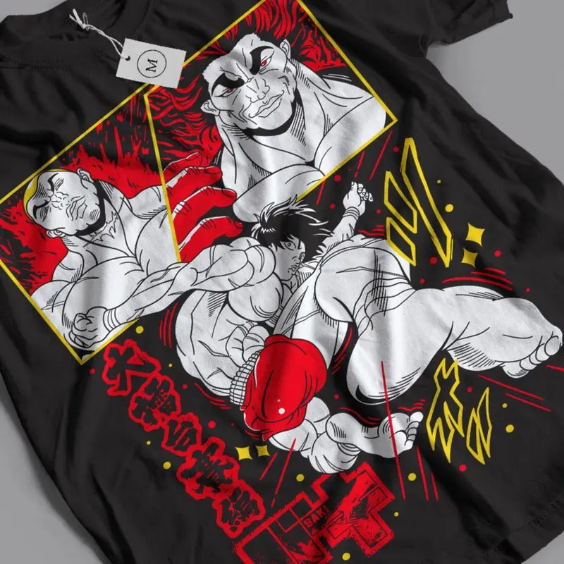 JACK HANMA Shirt, Baki Hanma Series Anime T-Shirt, Anime Shirt, Jack Hanma tee,Baki the Grappler Shirt, Manga Yujiro Hanma Baki Boxing Tees
