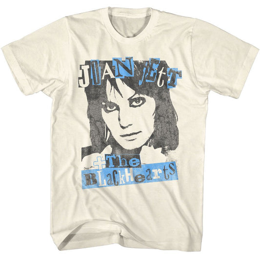 Joan Jett - Punk Poster - American Classics - Solid Off-White Adult Short Sleeve T-Shirt