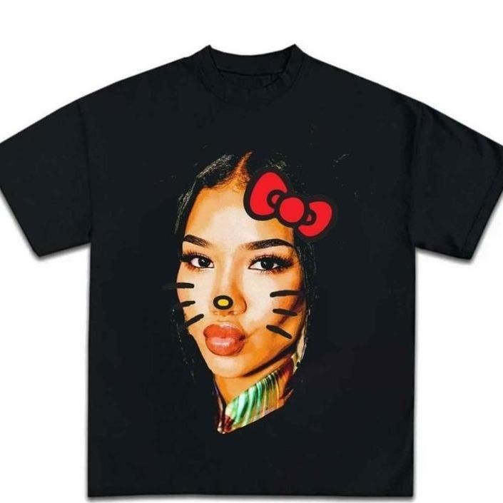 JHENE AIK0 Shirt - Jhene Kitty Big Face T-shirt - Rap Hip Hop Tee Shirt - Shirt Gift For Fans