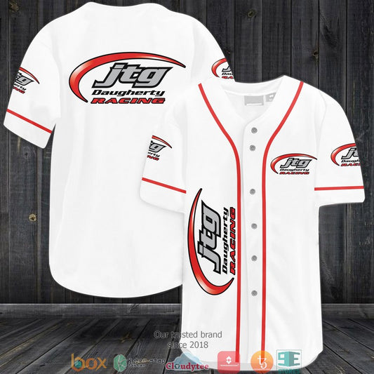 BEST JTG Daugherty Racing Car Team Baseball Jersey