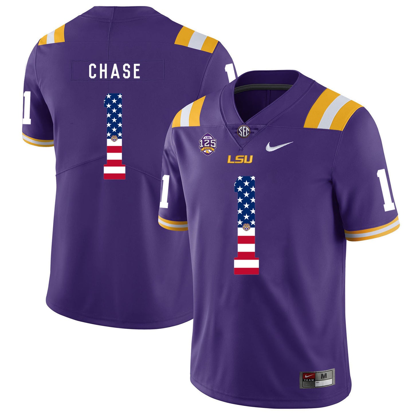 Ja'marr Chase 1 Purple