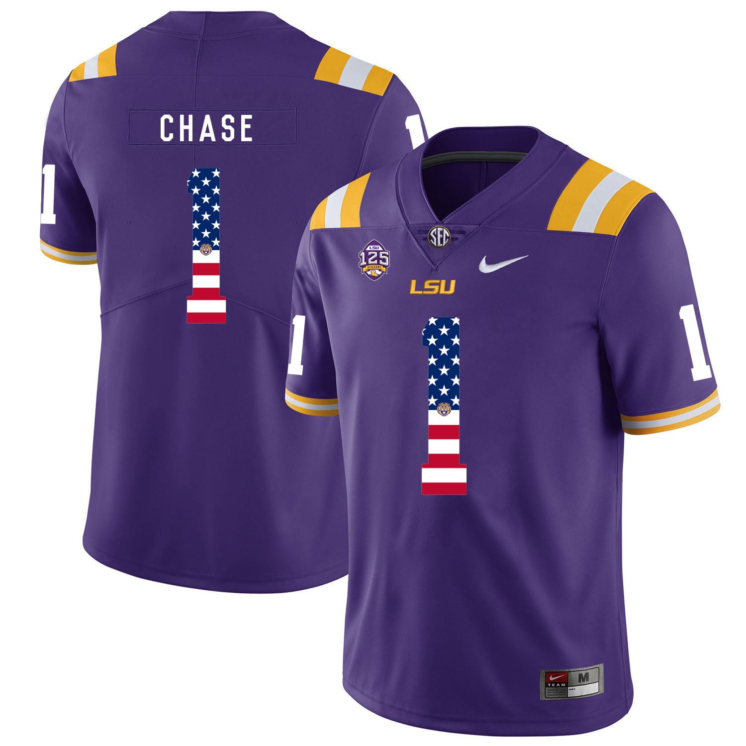 Ja'marr Chase 1 Purple