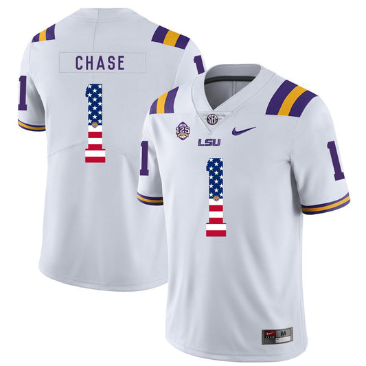 Ja'marr Chase 1 White