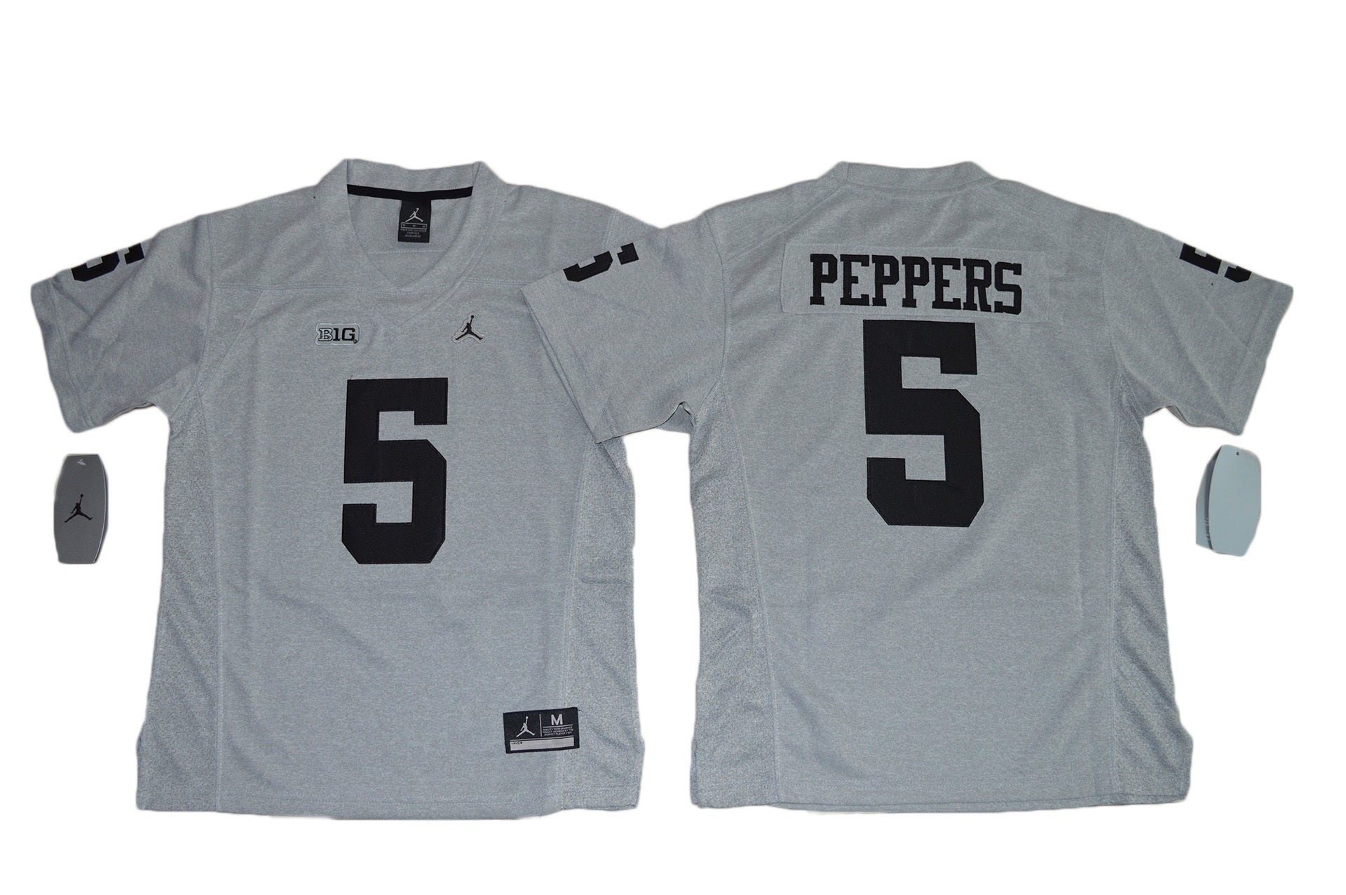 Jabrill Peppers 5 Youth Carbon Gray V2