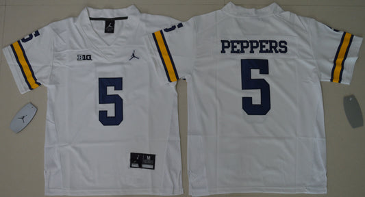 Jabrill Peppers 5 Youth White