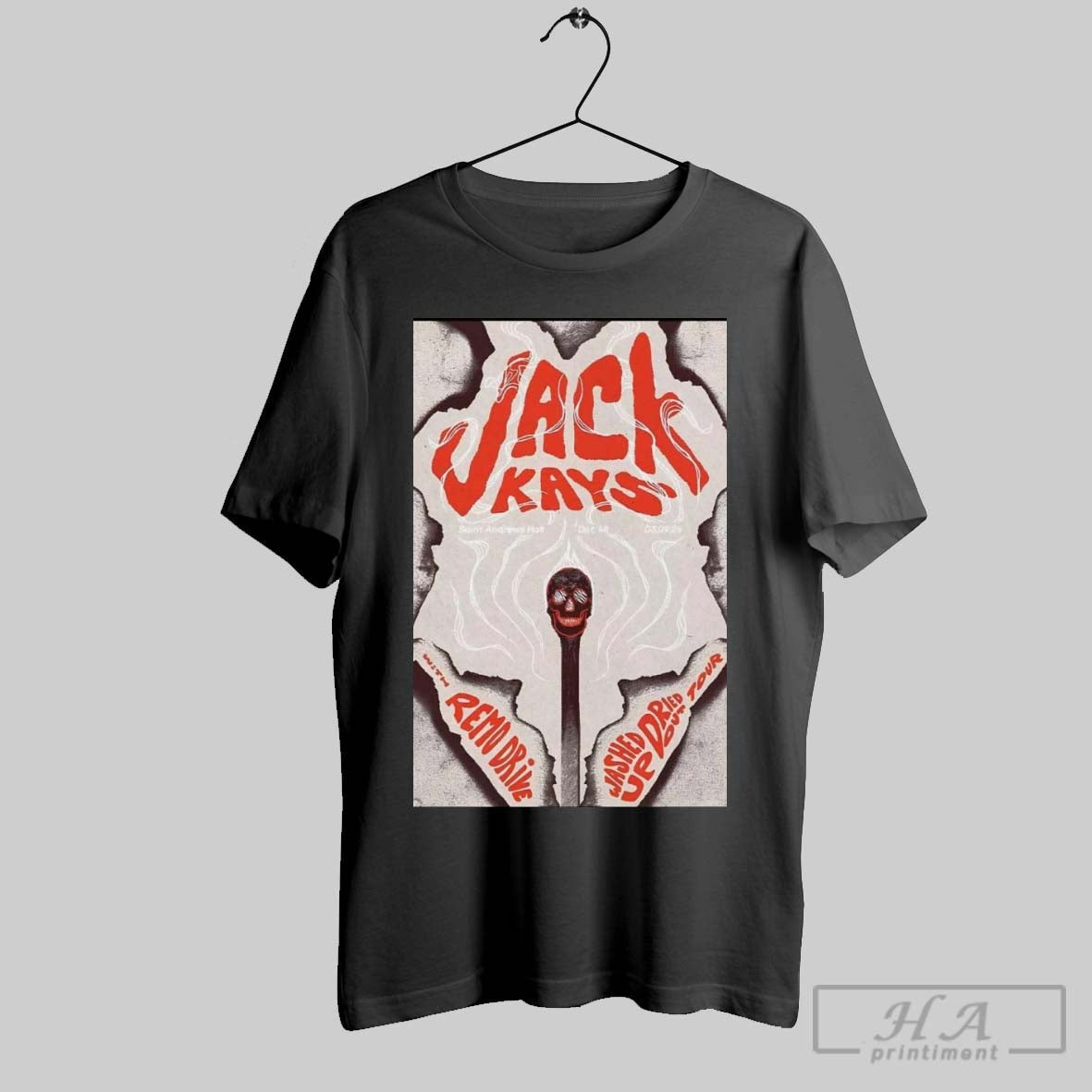 Jack Kays Mar 9 2025 St Andrews Hall In Detroit Mi Tour Poster T Shi