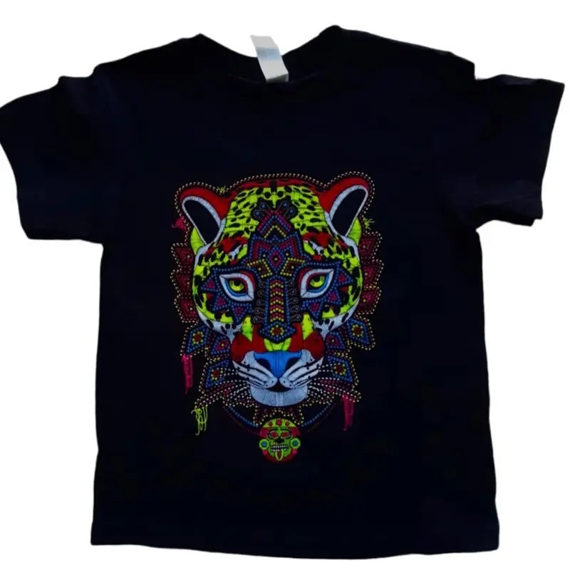 Jaguar azteca size S Cotton Black T-Shirts, Hoodie, Sweatshirt | InkThreadWorks.com