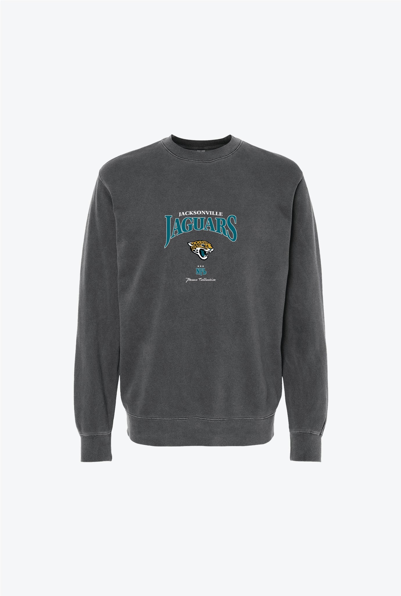 Jacksonville Jaguars Vintage Embroidered Crewneck - Black