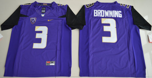 Jake Browning 3 Purple 2016 Limited Edition