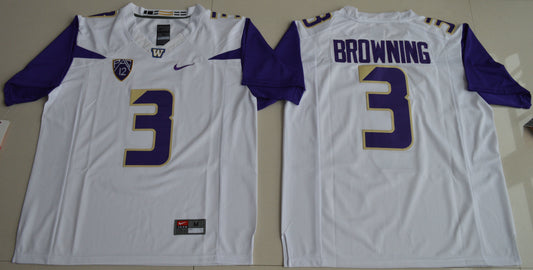 Jake Browning 3 White 2016 Limited Edition