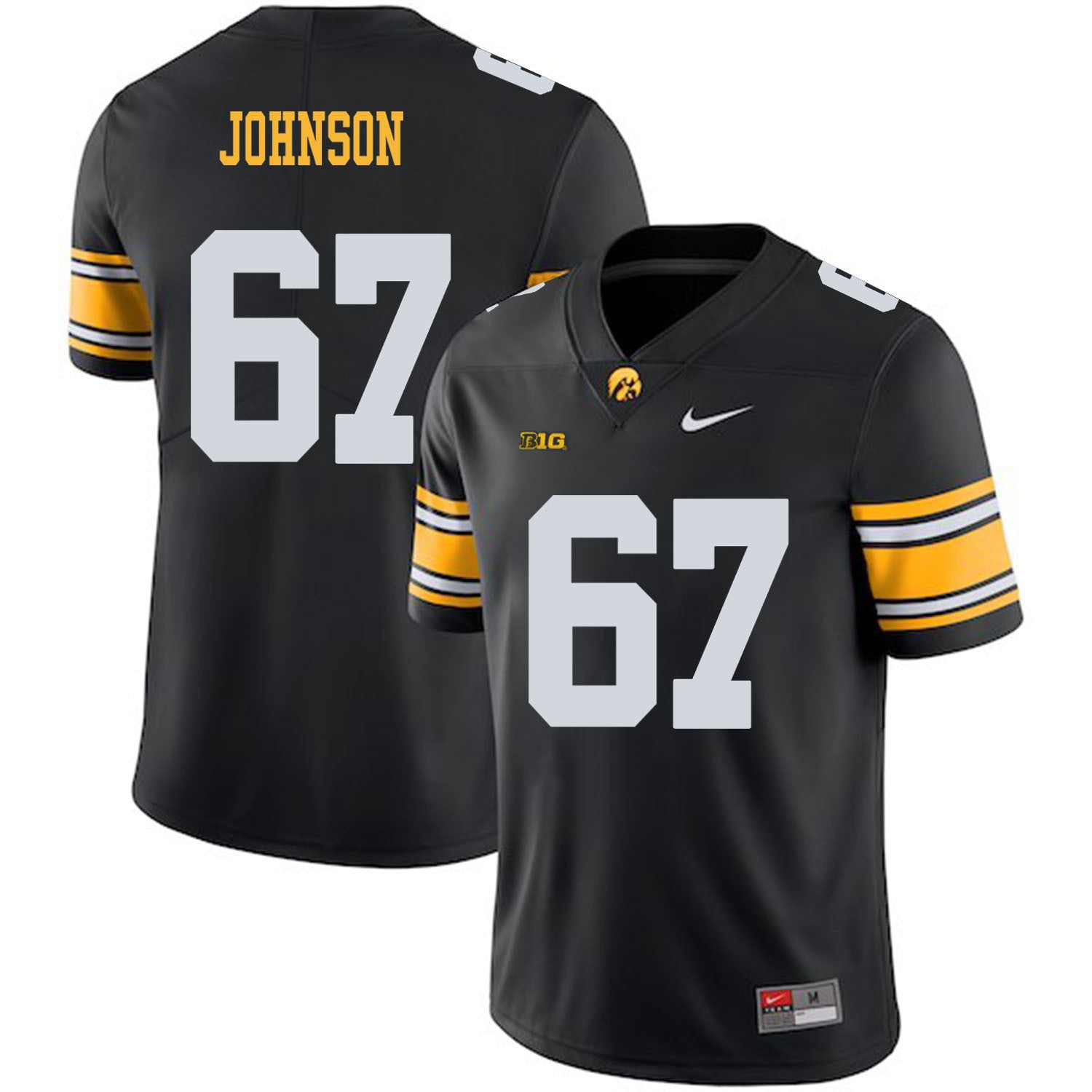 Jaleel Johnson 67 Black Style 1