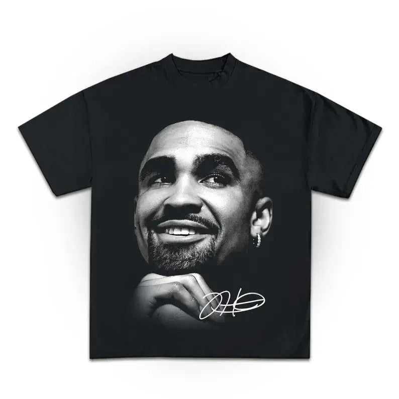 Jalen Hurts Graphic T-Shirt, Gift For Women and Man Unisex T-Shirt 90s Vintage Unisex Rap Tee