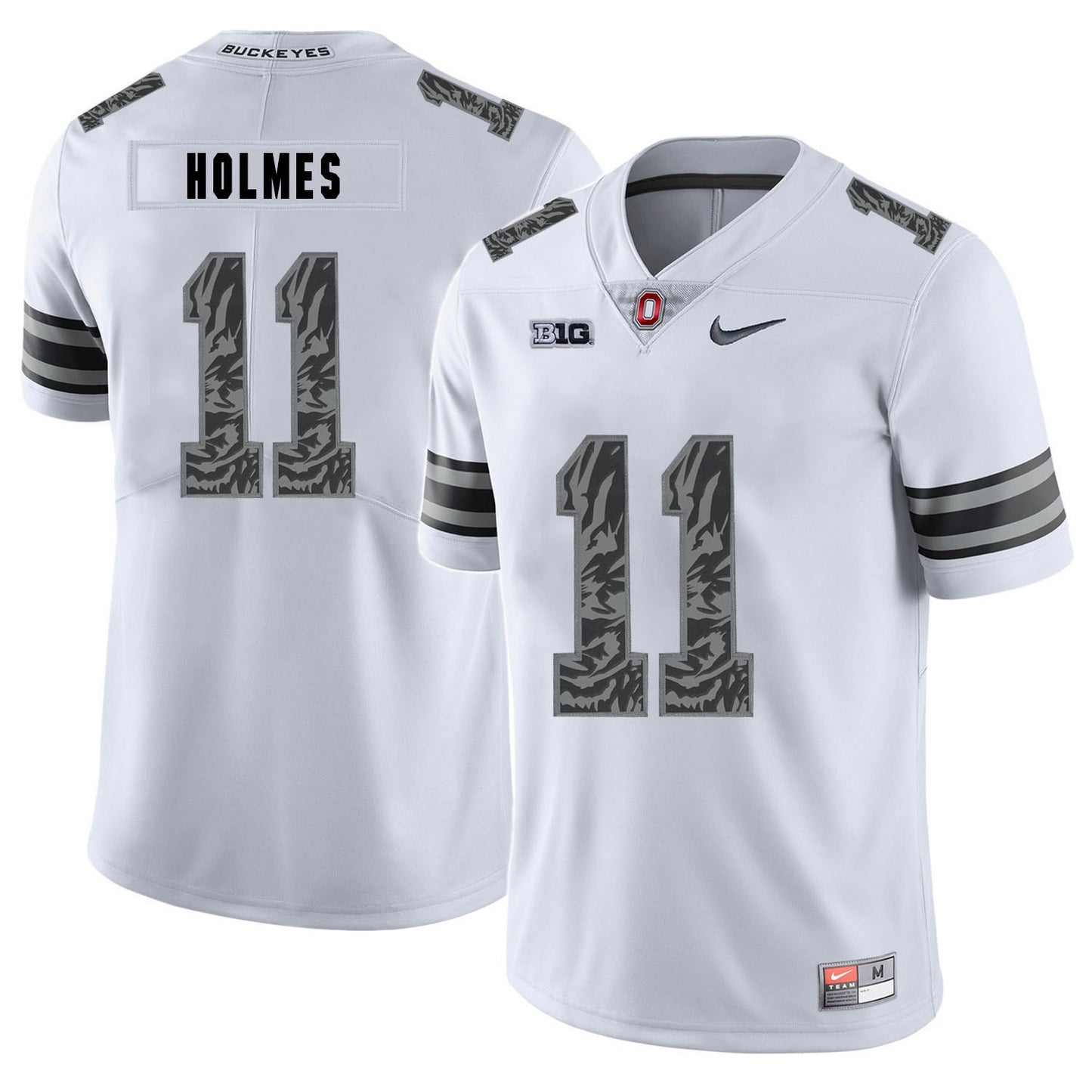 Jalyn Holmes 11 Pattern White