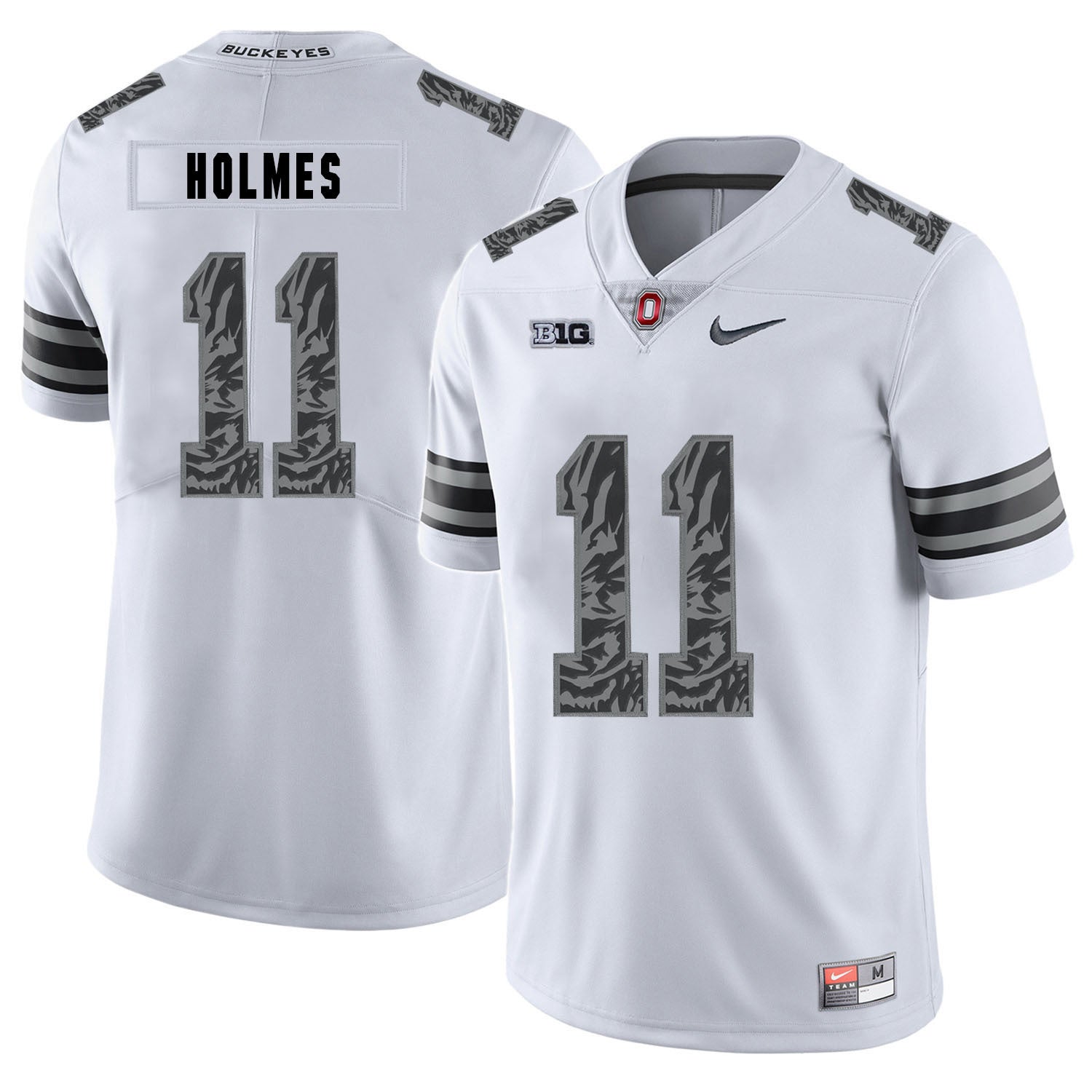 Jalyn Holmes 11 Pattern White