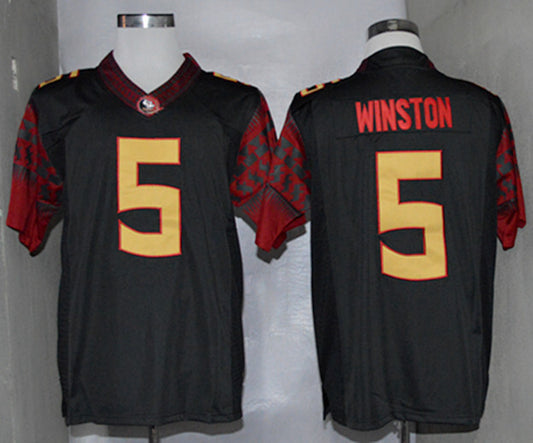 Jameis Winston 5 Black With Name 1