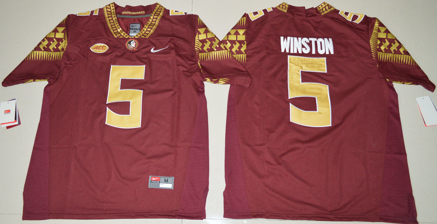 Jameis Winston 5 Burgundy 16