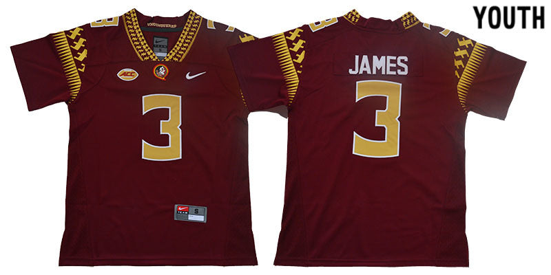 James 3 Youth Red