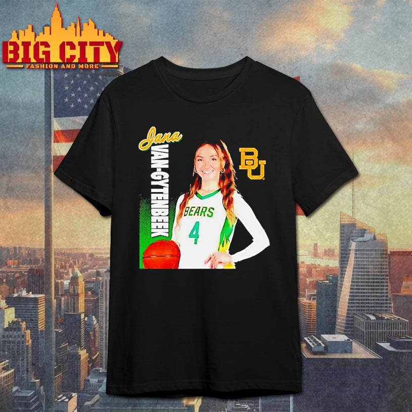 Jana Van Gytenbeek Smile Illustrated Baylor Bears Shirt