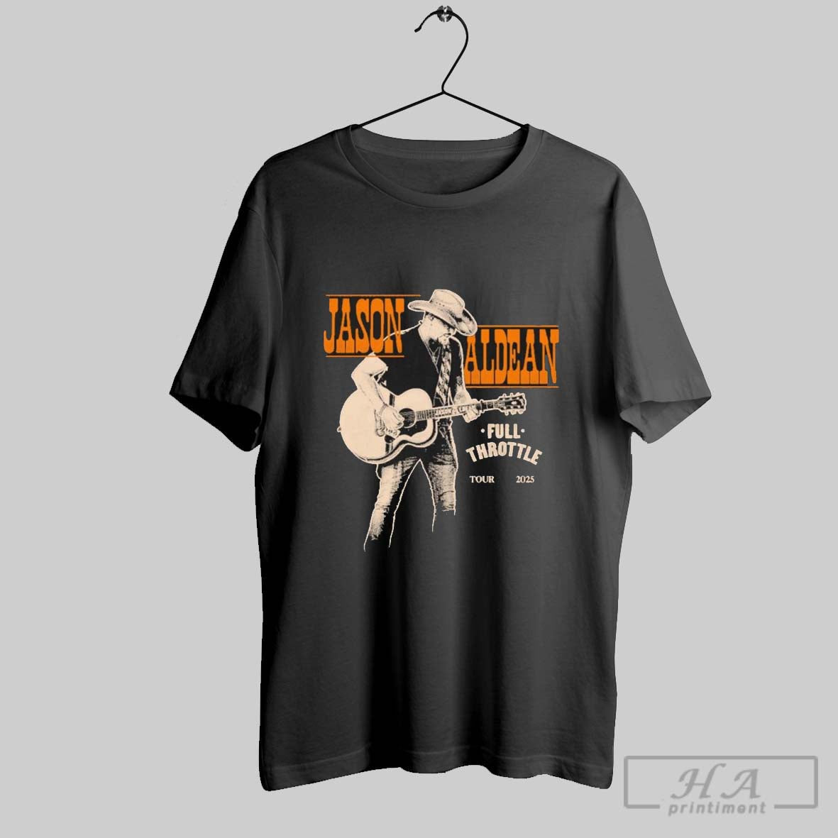 Jason Aldean Full Throttle Tour Guitar 2025