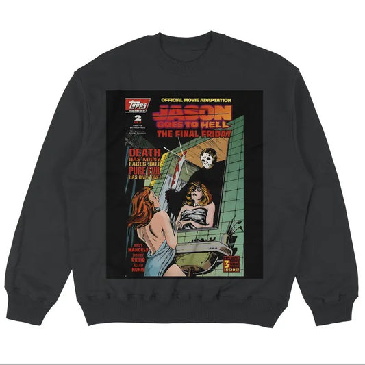 Jason Goes To Hell Sweatshirt, Vintage Halloween Graphic Tee, Halloween Shirt, Spooky Shirt, Movie Shirt, Horror Movie, Jason Goes to Hell The Final Friday, Treat Or Trick, Halloween Gift, Fall Season
