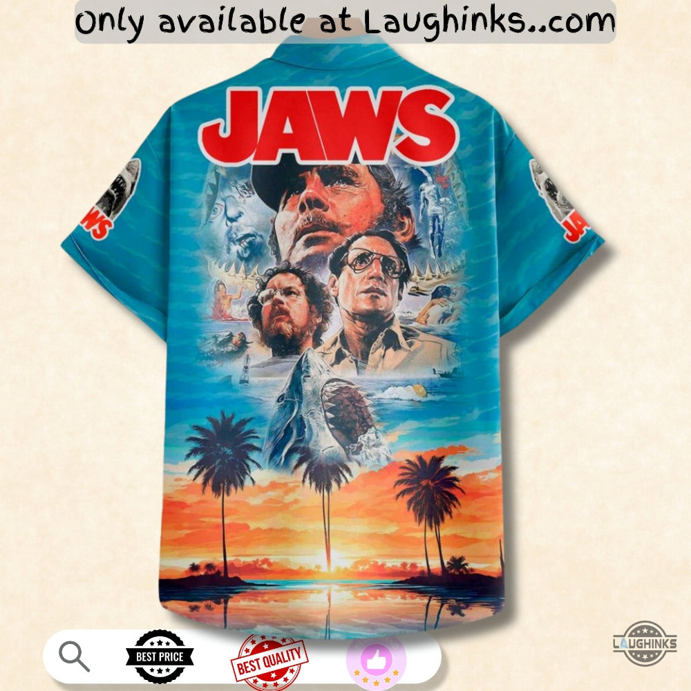 Jaws 50Th Anniversary Hawaiian Shirt