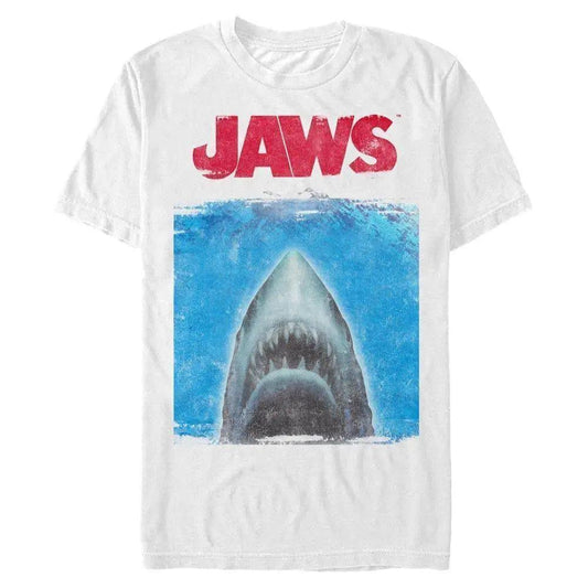 Jaws - Jaws Movie Poster Retro Fade - T-Shirt