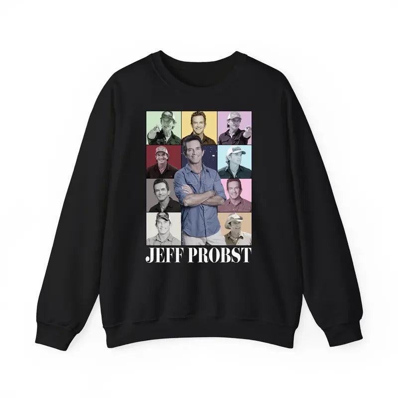 Jeff Probst The Eras T Shirt, Unisex Shirt Gift for fans, Limited Jeff Probst Shirt, Homage Jeff Probst Presenter, Jeff...
