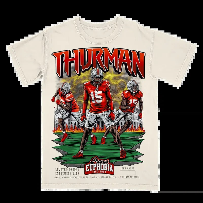 Jelani Thurman Tee for Men - Soft and Comfortable Shirt - Menswear - Graphic T-Shirt