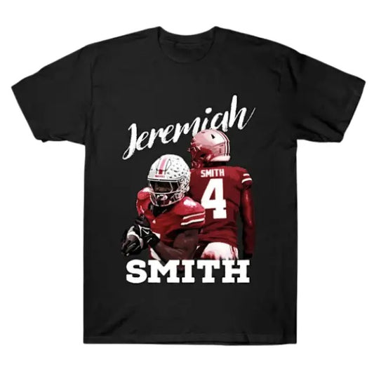 Jeremiah Smith 90s A1 Vintage Graphic Tee Sweatshirt, Football Shirt for Fans Crew Neck, Menswear Top, Womenswear Top Streetwear