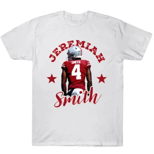 Jeremiah Smith 90s A2 Vintage Graphic Tee Sweatshirt, Football Shirt for Fans Crew Neck, Menswear Top, Womenswear Top Streetwear