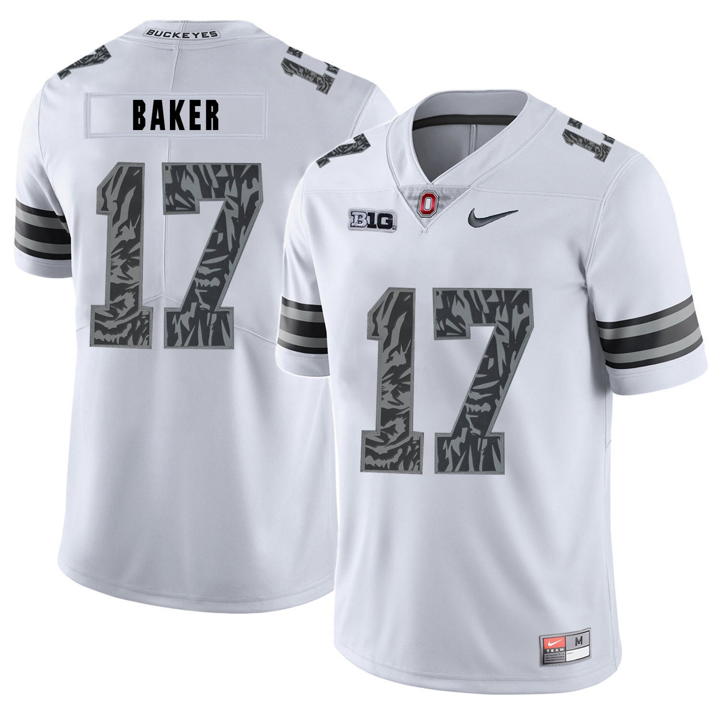 Jerome Baker 17 Pattern White