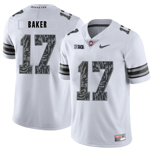 Jerome Baker 17 Pattern White