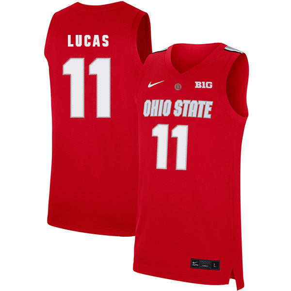 Jerry Lucas 11 Scarlet