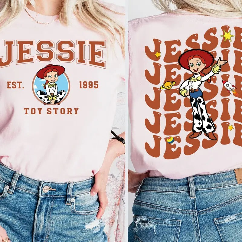 Jessie Head Est 1995 Toy Story T Shirt Hoodie Sweater land Shirt Toy Story Movie Shirt Infinity And Beyond Shirt Trip Tee Family Trip Shirt