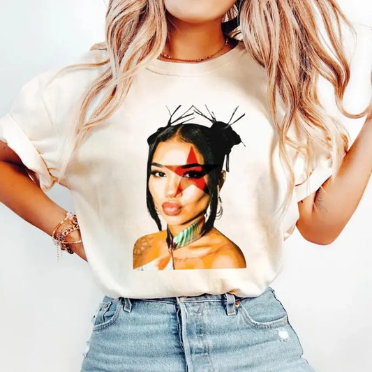 Jhene Rap Shirt, Jhene Aiko Graphic T Shirt, Trendy Music Artist Autograph Tee, Perfect Gift For Jhene Aiko Fans, Unisex Shirt, Retro Jhene Aiko, Unisex Short Sleeve Tee Shirt, Casual Clothing Top Womenswear