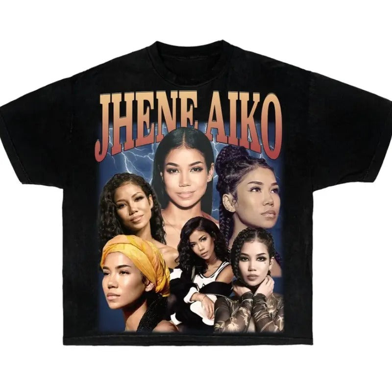 Jhene aiko T Shirt, Gift Fans Shirt, Music Shirt Hoodie, Sweatshirt | InkThreadWorks.com