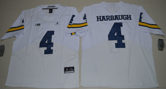 Jim Harbaugh 4 Elite Edition White
