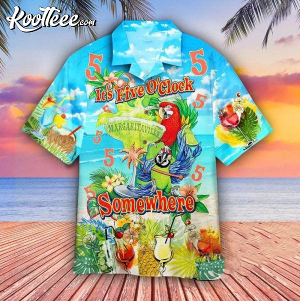 Jimmy Buffett Margaritaville Hawaiian Shirt