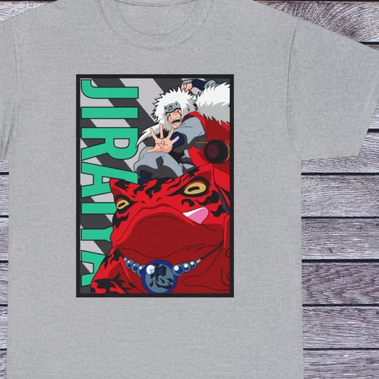 Jiraiya Naruto Shippuden T Shirt Japanese Tee Anime Clothing Manga Style Unisex Full Size