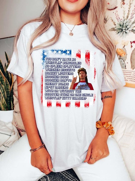 Joe Dirt 4th July Shirt, Joe Dirt Merica T-shirt, 4th of July Shirt, Independence Day Hoodie, Sweatshirt | InkThreadWorks.com