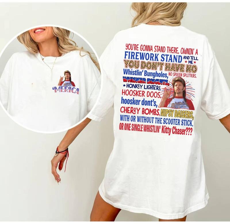 Joe Dirt 4th Of July Tee Shirt, Merica Joe Dirt Tee Shirt, 4th Of July Funny Shirt, Independence Day Tshirt, Patriotic Shirtstyle{n002}2